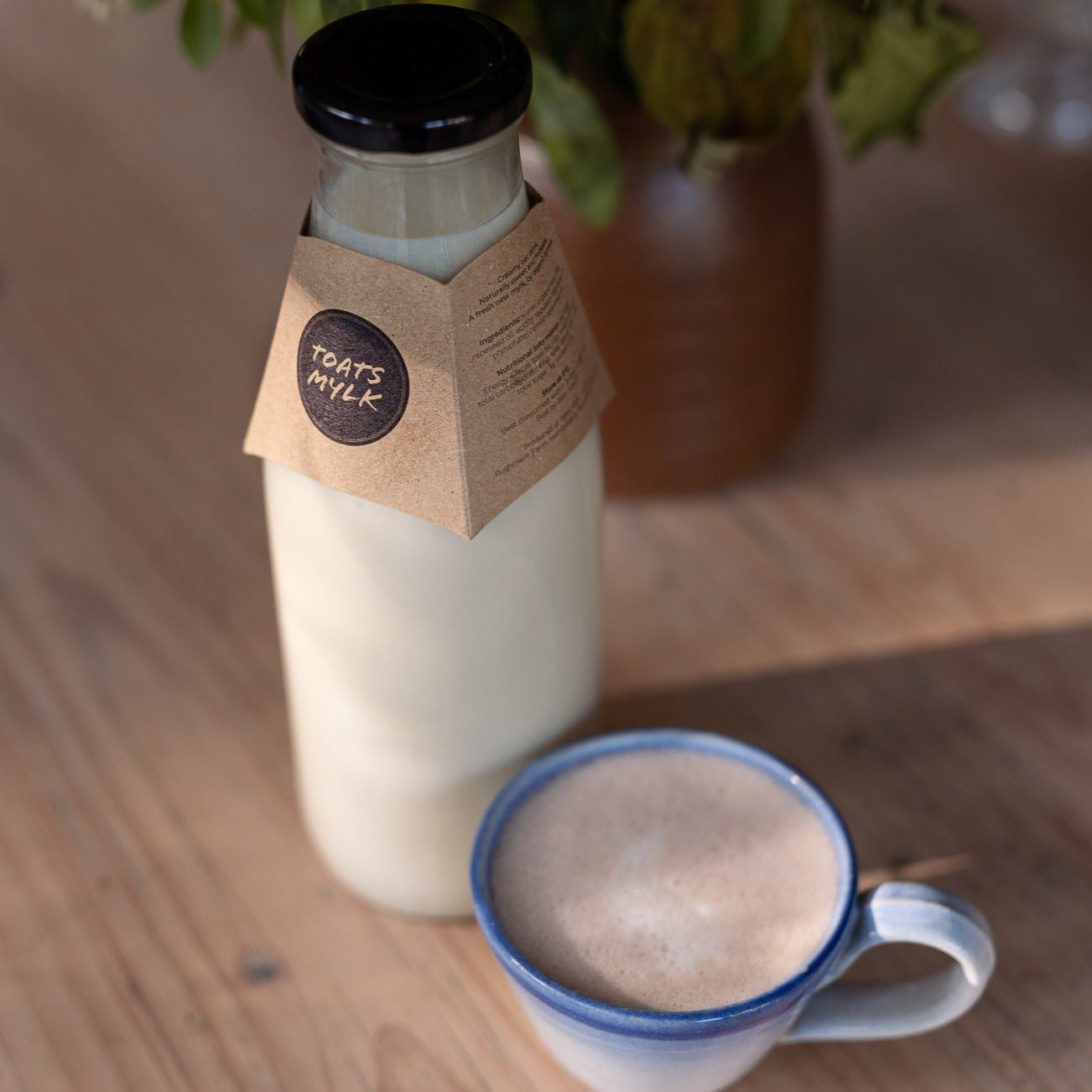 TOATS MYLK - 750ml Glass Bottles