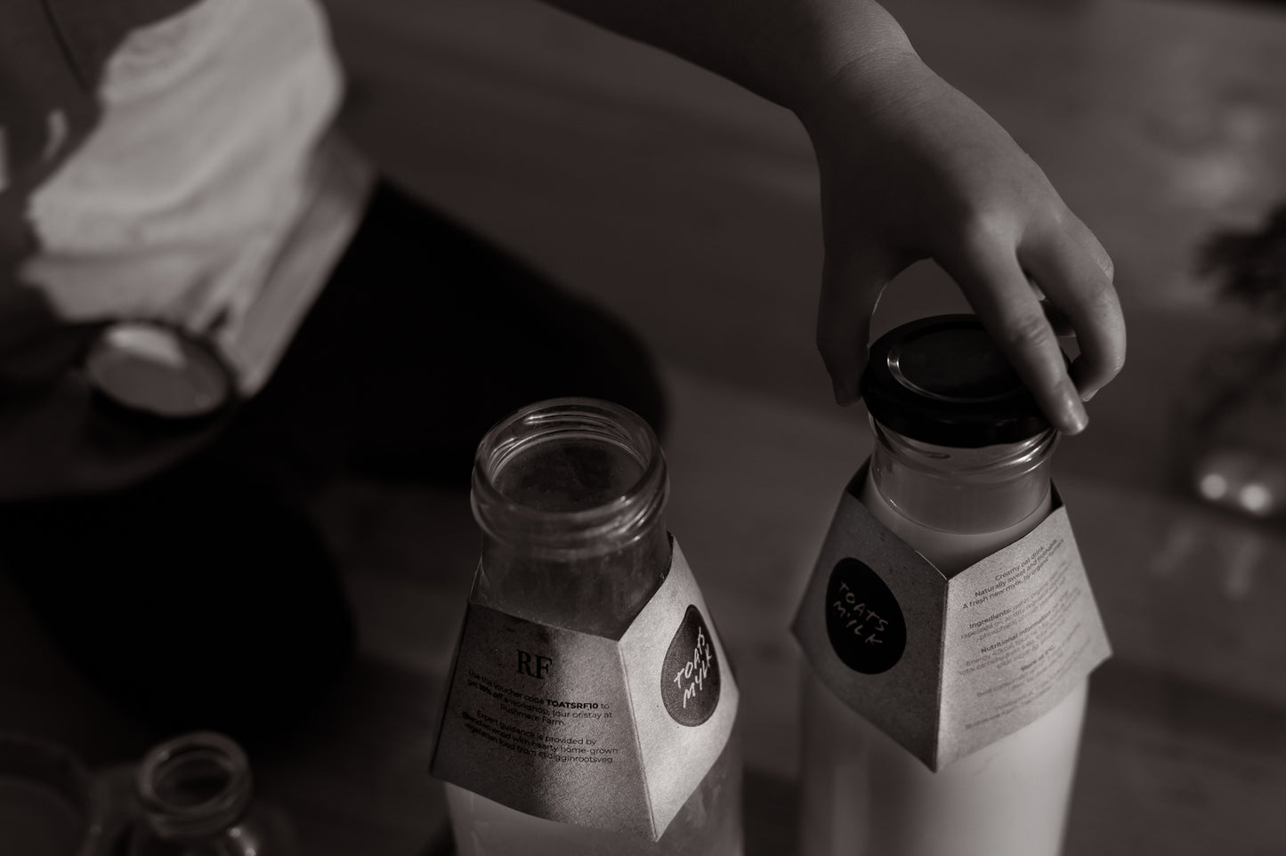 TOATS MYLK - 750ml Glass Bottles